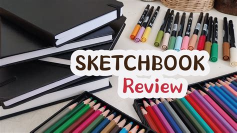 Art Vlog UNBOXING SKETCHBOOK ASMR Review Buku Sketsa Untuk Gambar