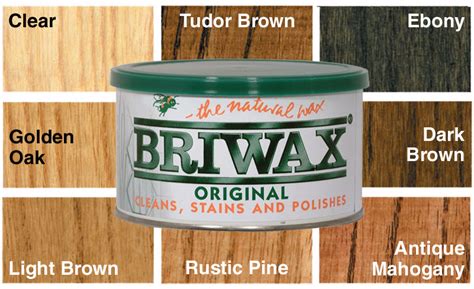 Briwax Rustic Pine Furniture Wax Polish Cleans Stains And Polishes