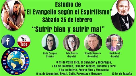 Estudio de El Evangelio según el Espiritismo Tema Sufrir bien y