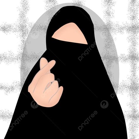 Muslimah Vector Berhiyab Cadar Png Vector De Muslimah Muslimah