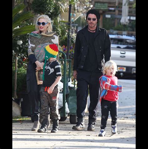 Photo Gwen Stefani Avec Son Mari Gavin Rossdale Et Leurs Enfants