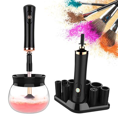 Makeup Brush Cleaner And Dryer Machine Makeup Brush Spinner Deeply Cleaner For