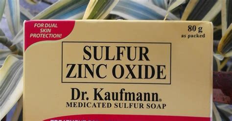 Reviews: Dr. Kaufmann Sulfur Soap Review