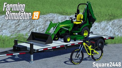 Buying New John Deere 1025r Tractor Upgrade Homeowner Car Lift Roleplay Fs19 Youtube