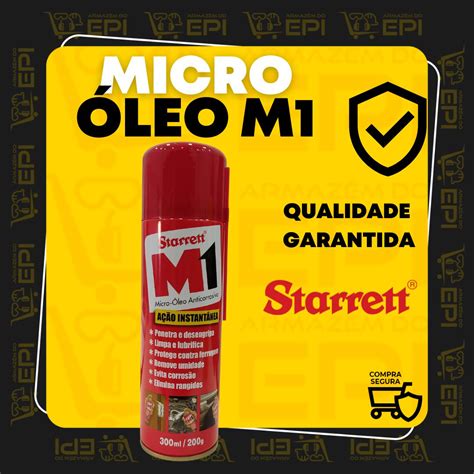 Óleo Desengripante Starret M1 300ml 200g ARMAZEM DO EPI EPI