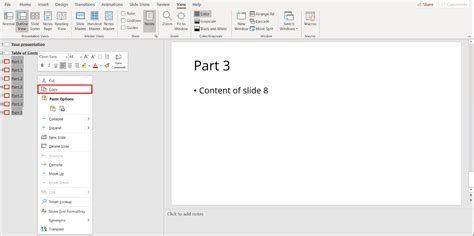 How To Insert Automatic Table Of Contents In Powerpoint Brokeasshome