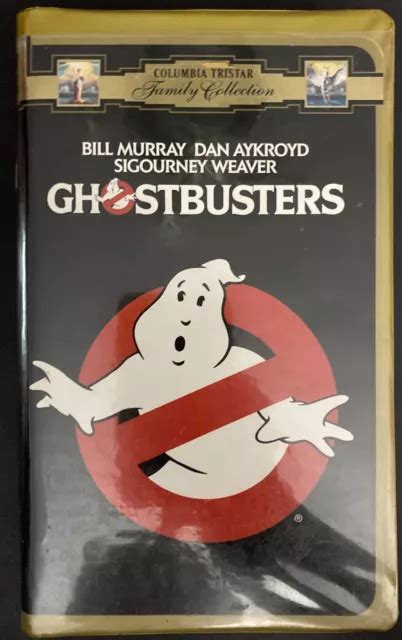 Ghostbusters Vhs Movie Comedy Clamshell Case Bill Murray Dan