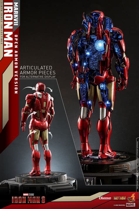Iron Man Mark VII Open Armor Version By Hot Toys The Toyark News