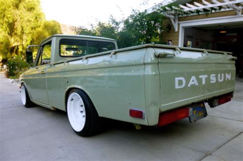 1972 Datsun 521 Pickup Truck All Original Patina Restro Mod Slammed