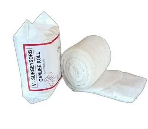 Plain Gamjee Cotton Roll For Hospital Sterile At 40 Piece In Indore