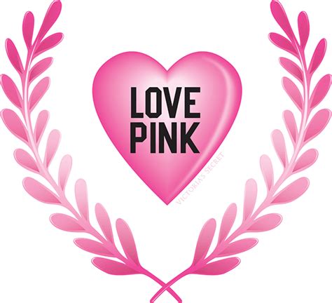 Victoria's Secret Pink Heart Logo - LogoDix