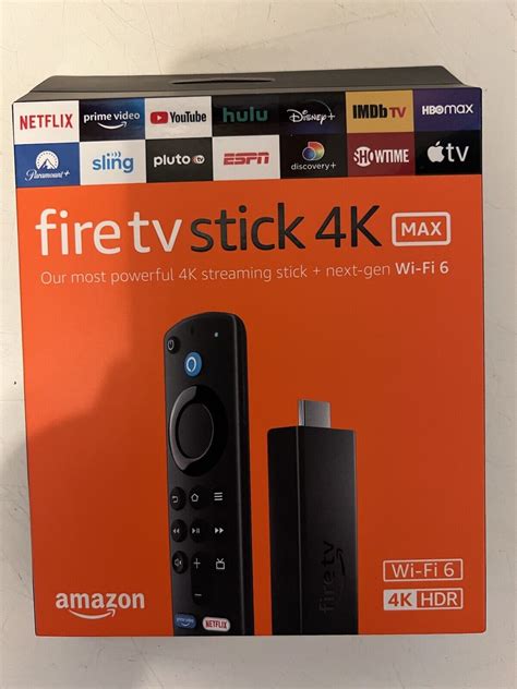 Fire Tv Stick K Max Streaming Device Wi Fi Alexa Voice Remote