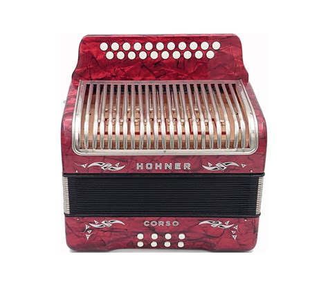 Hohner Corso GC LMH 3 Voice Button Accordion Melodeon