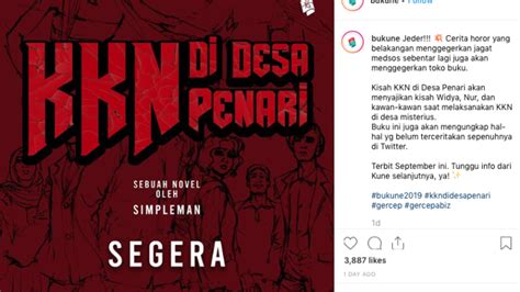 Setelah Viral di Media Sosial, Kisah Horor KKN di Desa Penari Bakal Dijadikan Novel. Wah Menarik ...