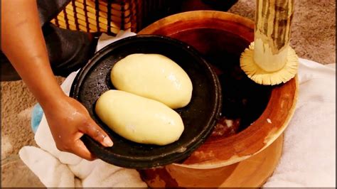 How To Make Fresh Pounded Ghana Fufu In Abroad Obaapa Kitchen YouTube