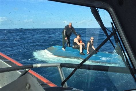 Coast Guard Rescues 3 People From Capsized Boat Off Florida NBC News