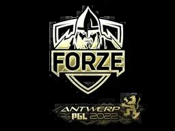 Forze Esports Gold Antwerp Csgo Sticker Price Cs Go Captain