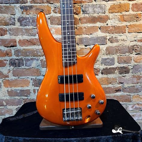 Ibanez Soundgear Bass 2000s Orange Metallic Reverb