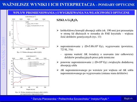 Ppt Politechnika Szczeci Ska Instytut Fizyki Powerpoint Presentation