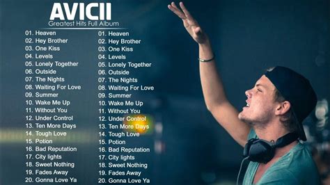 Avicii Greatest Hits Avicii Best Songs Of All Time New Playlist