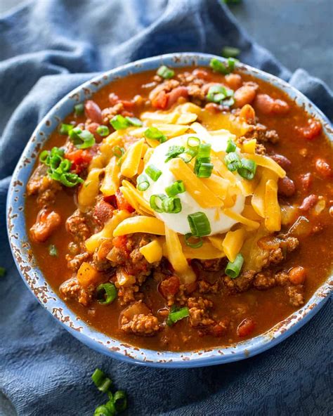 The Perfect Basic Chili Recipe My Food Cravings