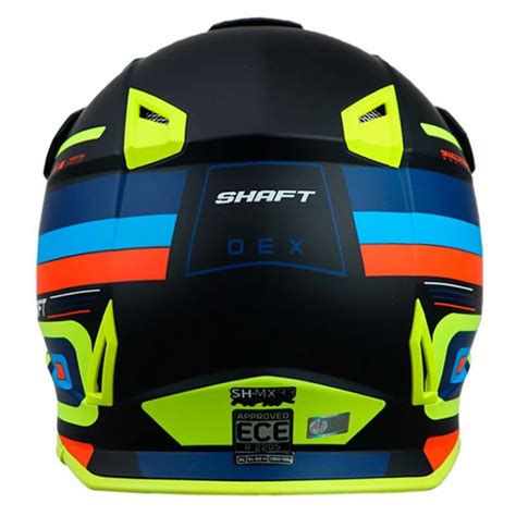 Casco Shaft Mx33 Raptor Dex Azul Navy ZONABIKER LA 21