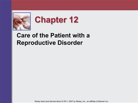 Disorders Of The Female Reproductive System