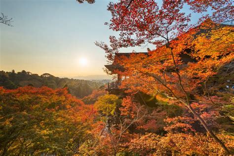 Kyoto, Japan at Kiyomizu-dera Temple during Autumn Season Stock Photo ...