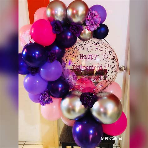 Happy Retirement Dr Rose Helium Balloons And Events