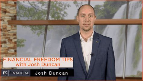 Financial Tips With Josh Duncan Video Saving For Retirement F5