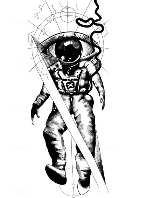 Astronauta Tattoo Design Artofit