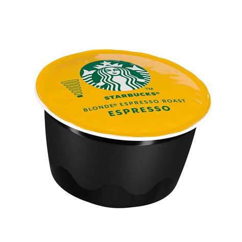 Café Fácil Cápsulas Nescafé Dolce Gusto Starbucks Blonde Espresso