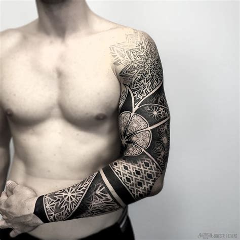 Geometric Patterns Mens Sleeve