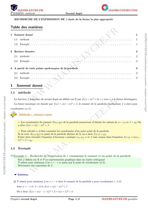 Maths Lycee Fr Exercice Corrig Maths Seconde Lecture D Un Tableau De