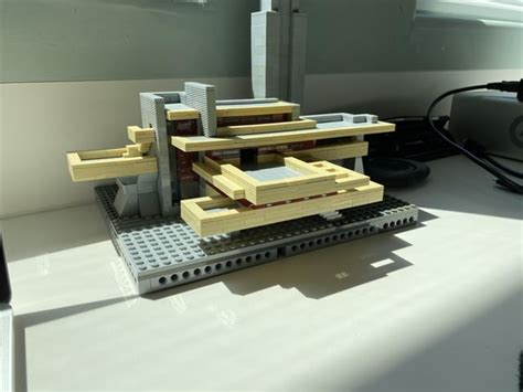 Lego Fallingwater [OC] : r/architecture