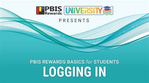 How Students Log In To PBIS Rewards PBIS Rewards University Student