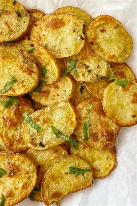 Sliced Potatoes In Air Fryer Recipe Super Crispy