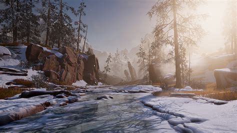 Snow Forest in Environments - UE Marketplace