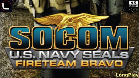 Psp Socom Us Navy Seals Fireteam Bravo Longplay 4k50fps 🔴