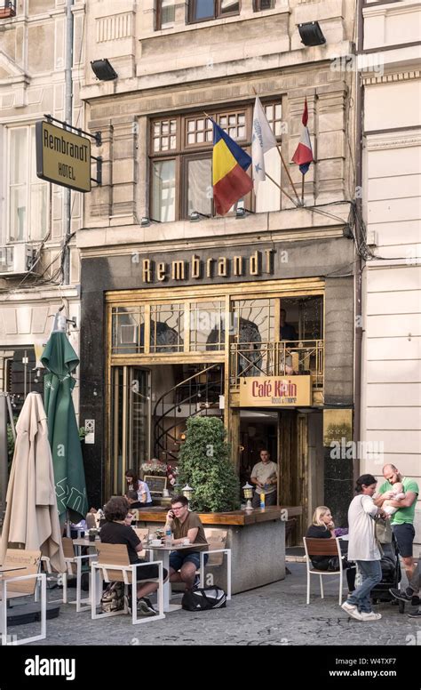 Bucharest Romania The Rembrandt Hotel On Strada Smârdan In The Heart