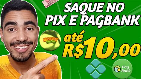 App Para Ganhar Dinheiro No Pix E Pagbank Prova De Pagamento Youtube