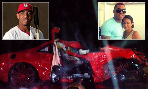 St Louis Cardinals Oscar Taveras Was 5 Times Over Limit At Time Of Fatal Crash Daily Mail