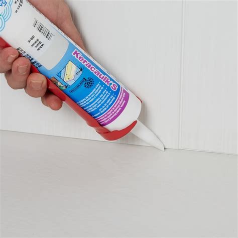 Mapei Keracaulk Sanded 10 5 Oz White Sanded Paintable Latex Caulk At