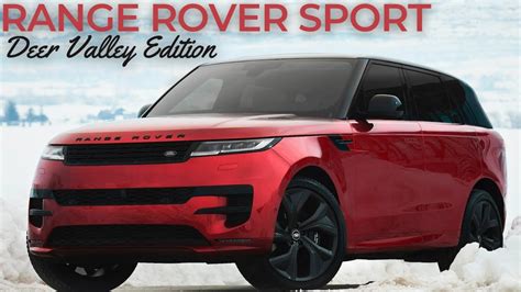 Range Rover Sport Deer Valley Edition Debuts At K To Take On