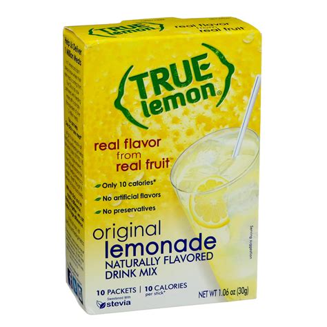 True Lemon Original Lemonade Drink Mix - Shop Mixes & Flavor Enhancers ...