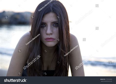 Lonely Desperate Woman Crying Alone Stock Photo 171613433 Shutterstock