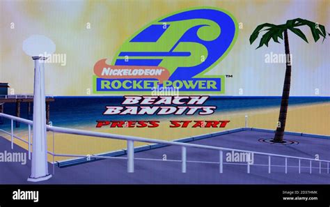 Rocket Power Beach Bandits Sony Playstation 2 PS2 Editorial Use