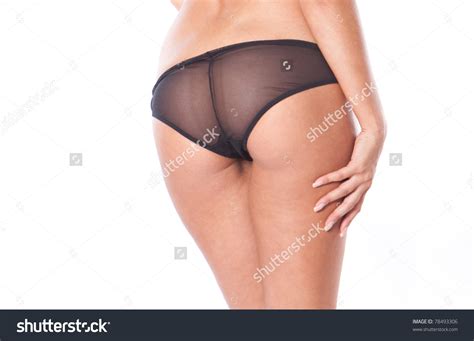 Sexy Woman Ass Lingerie On White Stock Photo Shutterstock