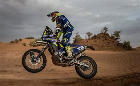 Oilibya Rally Of Morocco Tvs Sherco S Joan Pedrero Finishes Fifth