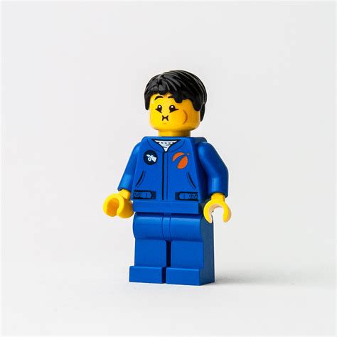 New Lego Astronaut Male Minifigure Space Research And Development C